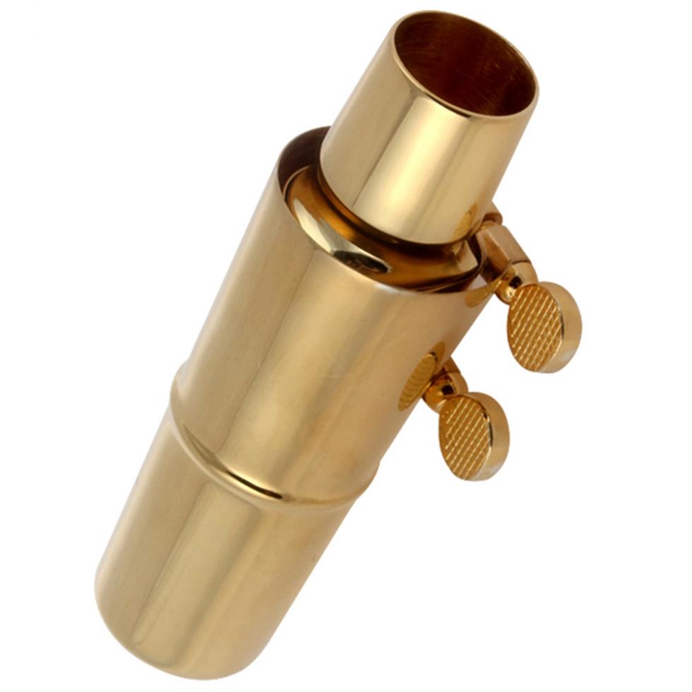 Позолоченный металлический мундштук для профессионального саксофона-альта 6 для воспроизведения классической музыки