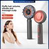 Electric Massage Comb Red Light Head Care Fluffy Comb Skin Massager Healthy Hair Comb Serum Medicine Introducer