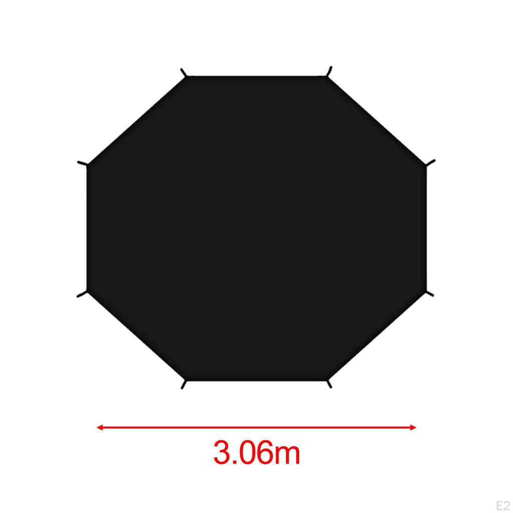 Canopy for Round Trampoline - Protection Cover 8 Poles