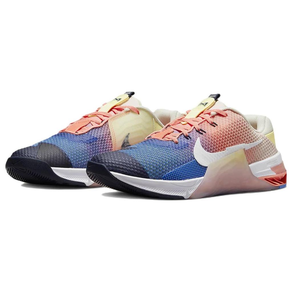 Nike Кроссовки унисекс Metcon 7 AMP Multi-Color Crimson-Bliss Citron-Tint White DM0259-900