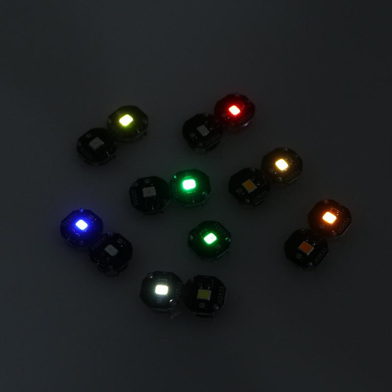 2 шт. Светодиодный свет Микроволновый магнитный переключатель управления Осветительный чип Анимация Сделай сам плюс Световая модель Игрушка Беспроводная лампа