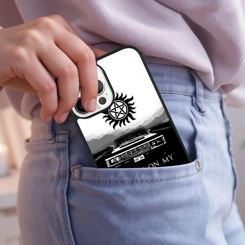 Supernatural TV Show print Phone Case For iPhone 17 Air 15 16e 14 13 Pro Max Coque 12 11 Pro Max PLUS cover