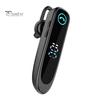 A20 Bluetooth-compatible Earphone Ear Hook Super Long Standby IPX7 Waterproof Single Business Wireless Headset with LED Display for Driver