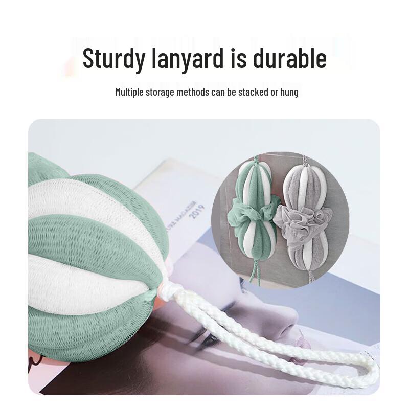 Джиебиши Большая губка для ванны и душа люфа (2-Pack)