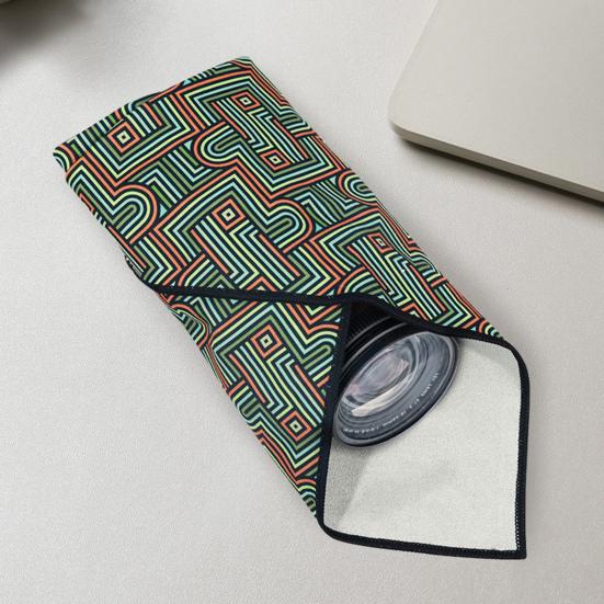 Camera Lens Protective Wrap Anti-scratch Lens Protector Dustproof Self-Adhesive Cloth Wrapper for DSLR Camera Phone Accessories