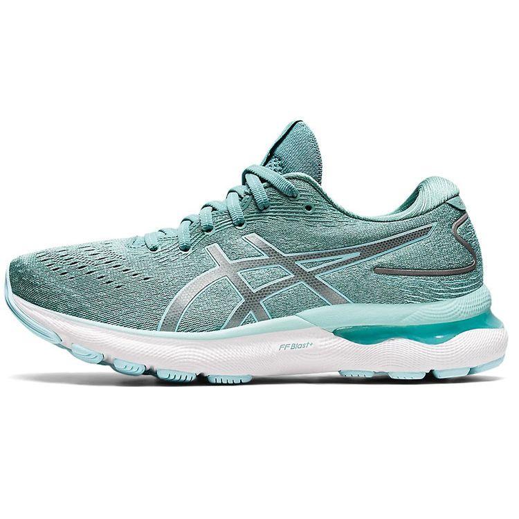 Asics Gel Nimbus 24 Sage Women Sneakers Green Clear-Blue 1012B201-300