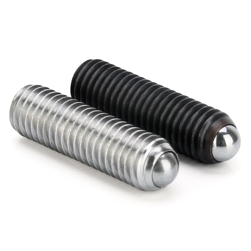 10PCS M5 M6 M8-M16 Black Grade 12.9 304 stainless steel Hex Socket Allen Ball Plunger Grub Point Set Screw Bolt