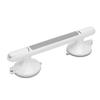 Shower Safety Grab Bar Removable Antislip Heavy Duty Shower Handrail with Dual Suction Cups 60KG