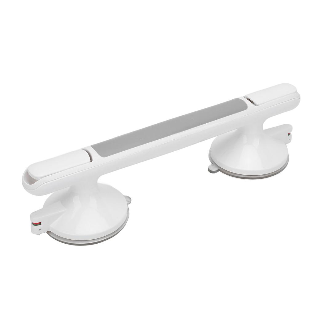 Shower Safety Grab Bar Removable Antislip Heavy Duty Shower Handrail with Dual Suction Cups 60KG