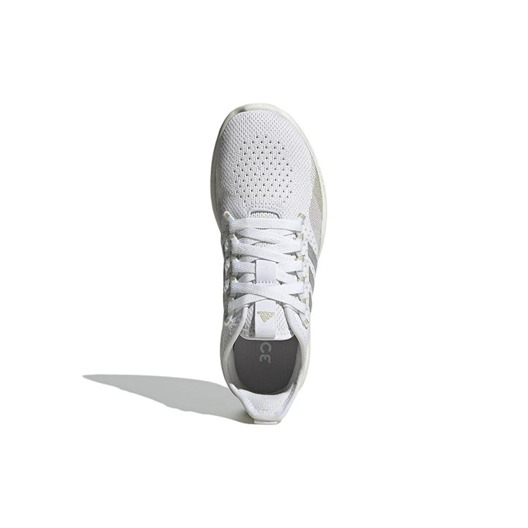 adidas Fluidflow 2.0 Алюминиевые матовые серебристые женские кроссовки Белый песочно-бежевый-металлик GX8287