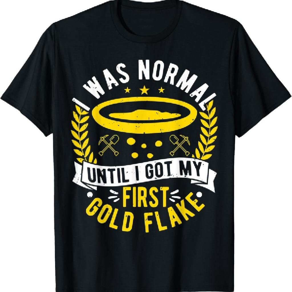 Золотодобыча, Каламбур золотоискателя, Золотодобыча, Футболка золотодобытчика