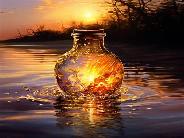 Diamond Painting Kits Sunset Cup Embroidery Mosaic Seaside Landscape Full Square Round Home Decor