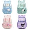 Детский рюкзак Sanrio Cinnamoroll для девочек начальной школы из легкой ткани Oxford с мультяшным дизайном для школы