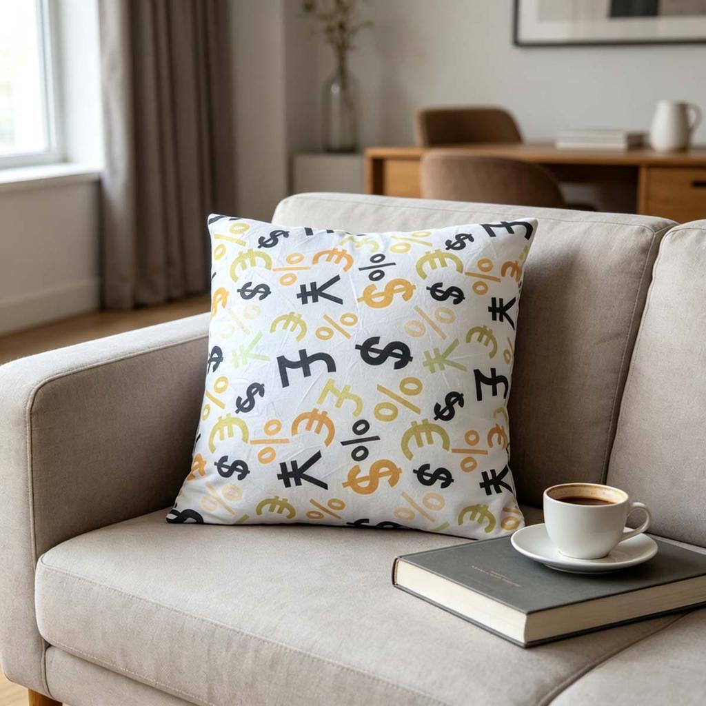Modern Farmhouse Square Cushion Covers Soft Decorative Throw Pillow Covers