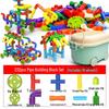Interlocking Water Pipe Building Blocks: Early Education Puzzle Toys for Kids