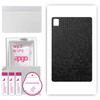 apgo Skin Sticker Film Foil Vinyl for the BACK Compatible with TCL 10 TabMax 4G, Scratch-resistant, Easy To Install - Black Honeycomb