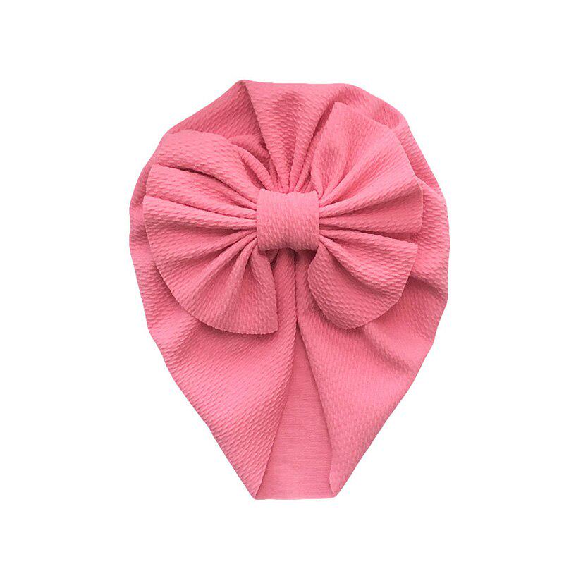 Big Bowknot Baby Hat Solid Color Newborn Autumn Winter Bonnet Hat Warm Kids Turban Beanie Cap Baby Accessories