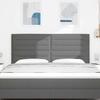 Headboard Dark Grey 180 cm Fabric