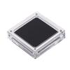 Acrylic Glass Top Gem Box Gemstone Diamond Display Stand Holder Storage Organizer Case