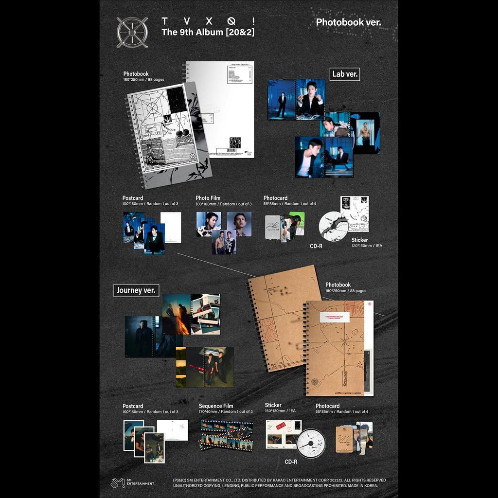 TVXQ [20&2] Фотокнига, версия.