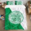 Забавный комплект постельного белья с пододеяльником и наволочками Celtics-FC для взрослых, мальчиков, девочек, декор спальни, чехол для одеяла, подарок, размер US EU AU 963