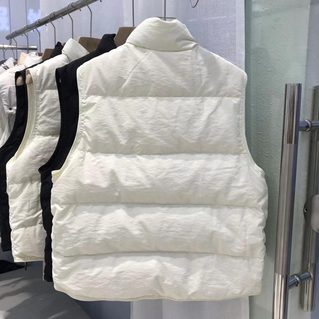 Осенний новый продукт легкий пуховый жилет женский короткий стоячий воротник пуховик женский пуховый жилет женская верхняя одежда