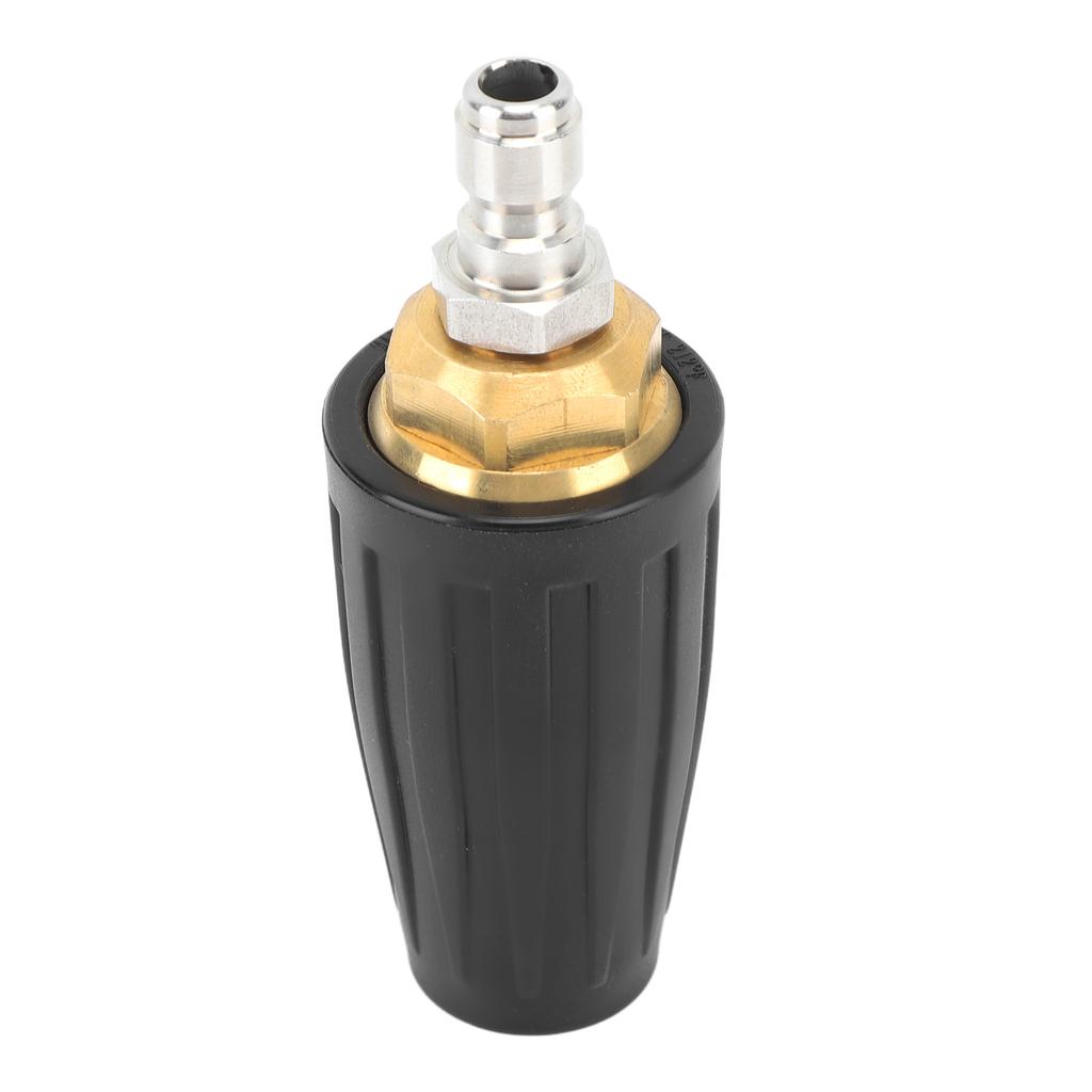 Турбо-насадка для мойки высокого давления 1/4 дюйма с быстрым соединением, керамический сердечник, медь, вращающаяся турбо-насадка 3000 фунтов на кв. дюйм