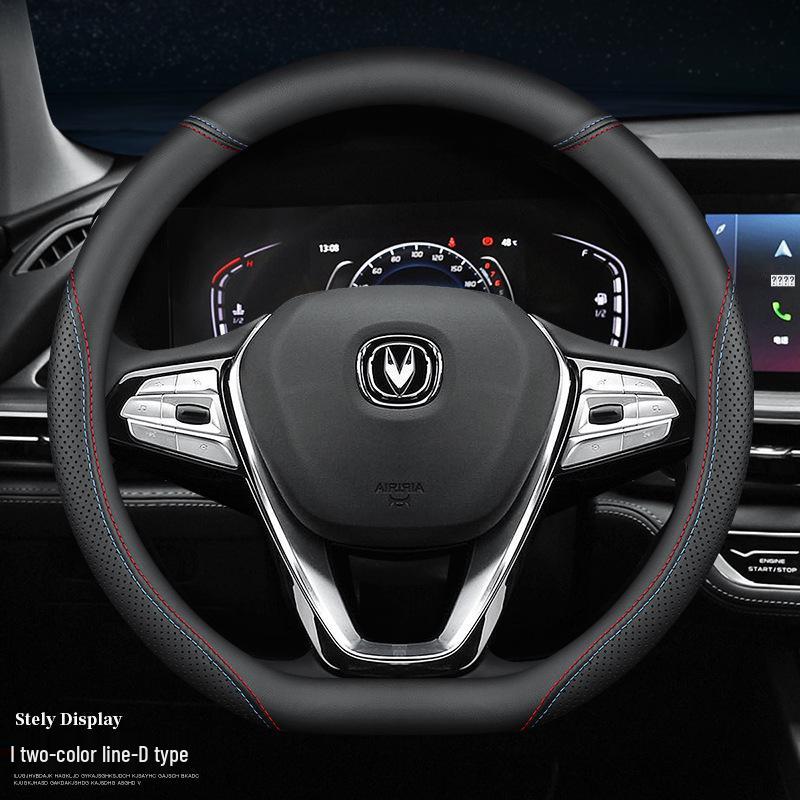 Идеально подходит для genuine leather рулевых колес Changan CS75 Plus, Eado XT, CS35, CS55, Oushang X5, X7 и Unit.