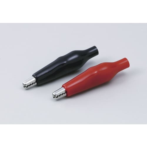 ELPA Shield Clip Wiring Fixation Alligator Clip Medium Red Black 1 each PU-26NH