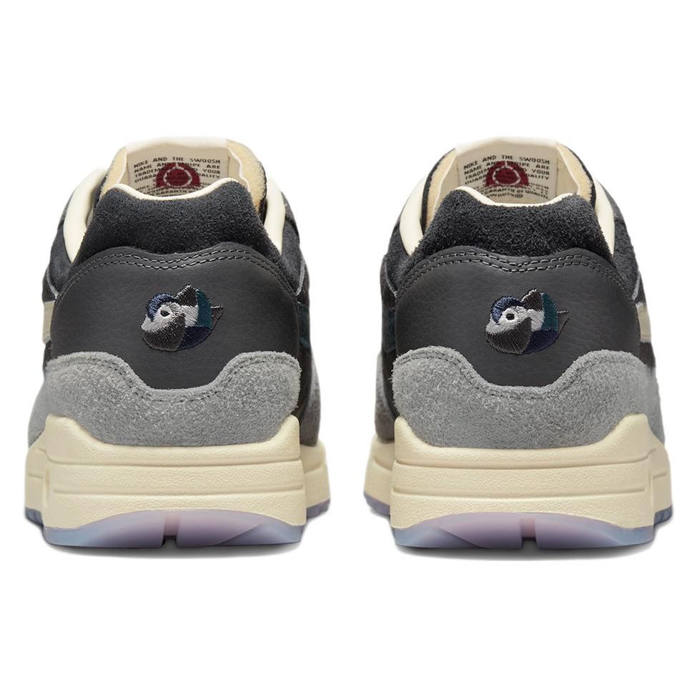 Kasina x Nike Air Max 1 SP Won-Ang - Серые Унисекс Кроссовки Частично-Серый Железо-Серый Темно-Дымчато-Серый DQ8475-001