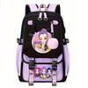 Kpop And Surrounding Korean Version Trendy Schoolbag College Wind Large Capacity Junior High School Student Leisure Backpack