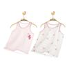Девочковая майка-топ из чистого хлопка без рукавов (2-Pack)