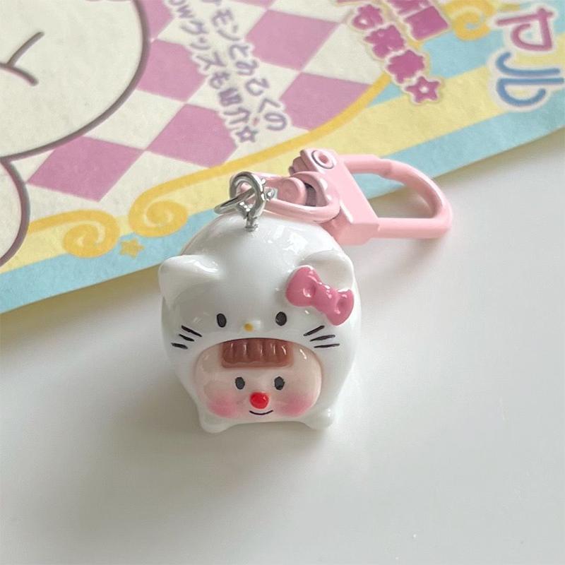 Брелок в виде мультяшной куклы, симпатичная трехмерная кукла, брелок, подвеска, креативный рюкзак, украшения, аксессуары, подарки