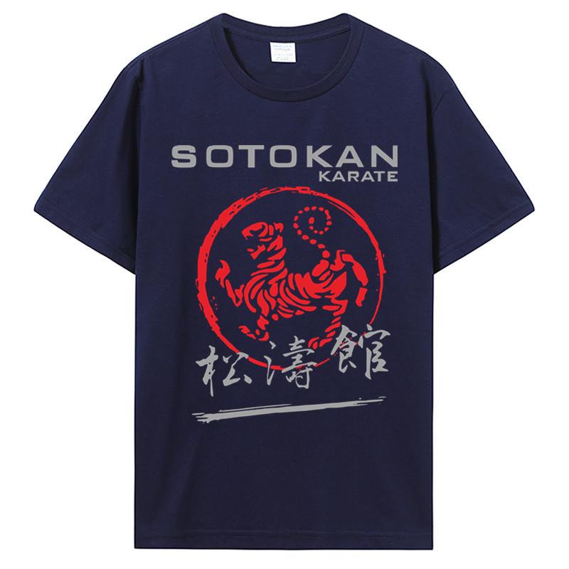 Shoto Kan Karate Tiger Logo Kanji Martial Arts Self Defense Black New Fashionunisex Brand Fitness Cotton T Shirt Tees