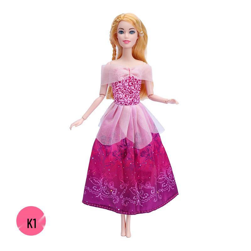 Комплект одежды для куклы Барби: Белоснежка, Белль, Золушка, Холодное сердце, Русалочка, Спящая красавица, Рапунцель - Коллекция 11 дюймов
