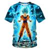 Summer Fashion Anime Dragon Ball Son Goku 3D Print Kids T Shirt Casual T-shirt Boy Girl Unisex Children's Clothing Tshirt Tops