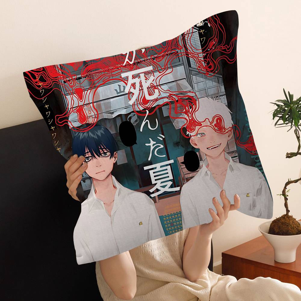 Подушки S-Summer H-Hikaru Died Чехлы для подушек Мультяшные Декоративные для дивана Домашние Двусторонние Печать Короткий Плюш Милый Чехол для Подушки