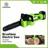 12-Inch Cordless Brushless Electric Chainsaw – Heavy Duty Wood Cutting Tool for Garden & Carpentry | Compatible with Makita 18V Battery