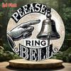 Retro Ring Bell Metal Sign Vintage Aluminum Plaque Wall Decor