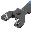 Adjustable Pin Spanner Wrench Angle Grinder Hubs Arbors Tool Steel Durable