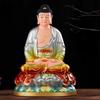 Home Decoration Accessories 1pcs Shakyamuni Buddha Amitabha Buddha Statue Resin Crafts Offering Buddha Statues At Home