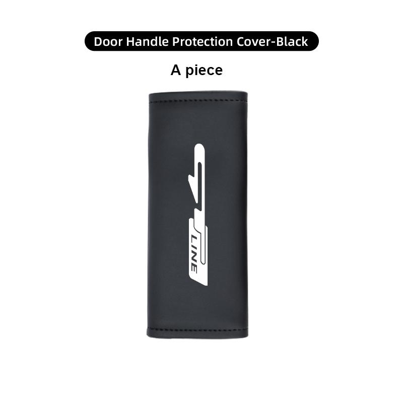 AANV1 For KIA Car Door Inner Handle Protective Cover Non-slip Anti-Wear Protection Case gt gtline Xline ceed Forte RIO STINGER Seltos