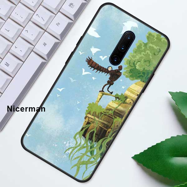 Чехол аниме Studio Ghibli Тоторо для Oneplus 7T 7 8 Nord Pro 5G Z 6 6T One Plus 8 OnePlusNord, черный силиконовый чехол для телефона