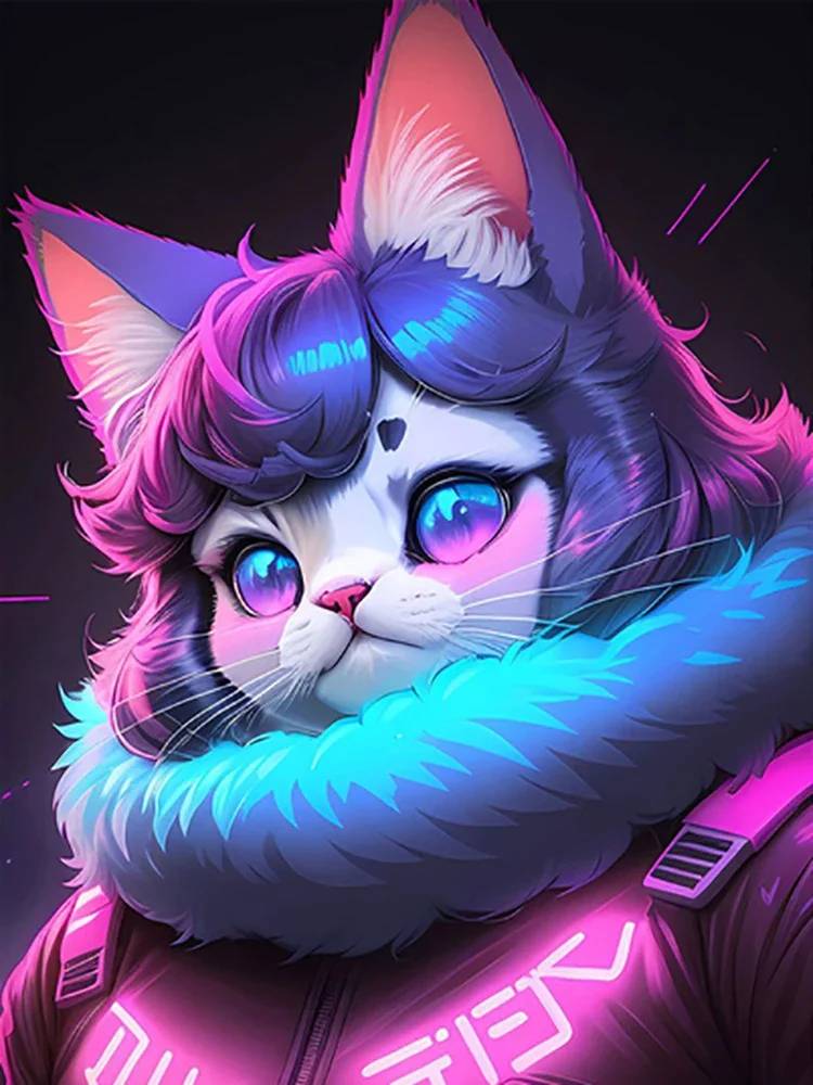 DIY полная круглая алмазная живопись вышивка крестиком 3D художественный стиль домашняя сцена животное декоративная алмазная живопись 5d алмазная живопись