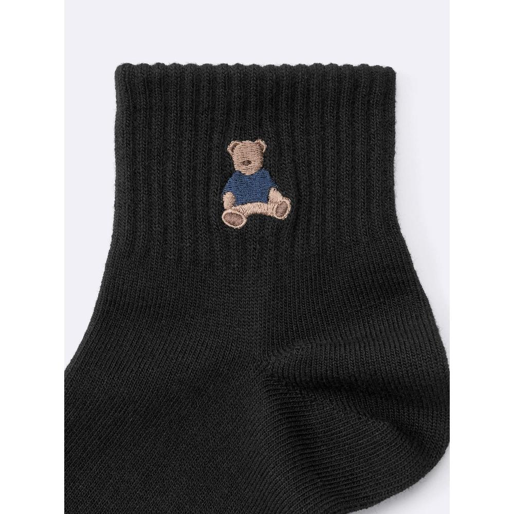 GU by Uniqlo Ankle Socks  Embroidery 
