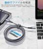 Кабель PD 60 Вт Быстрый кабель USB C - USB C для iPhone Совместим с iPhone 15 Pro iPad MacBook Samsung Galaxy Sony и другими устройствами Type-C [2 м/3 шт.,