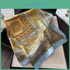 70x70cm New Fashion Womens Printed Scarf Pashmina Silk Scarf Square Shawl Decorative Headband Neck Luxury Design Bandana