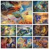 Алмазная картина Фэнтези мультфильм девушка фея полная дрель круглая вышивка крестиком наборы 5D DIY горный хрусталь домашний декор