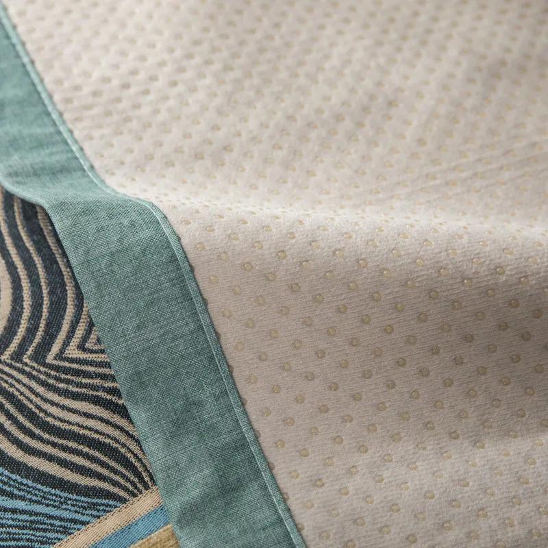 Чехол для дивана для гостиной, хлопковые чехлы для диванов, жаккардовые подушки для дивана, четыре сезона, полотенце для дивана, L-образный защитный чехол для дивана