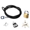 Security Wire Dimple Padlock (1.7m/Diameter 4mm) ESL-23D